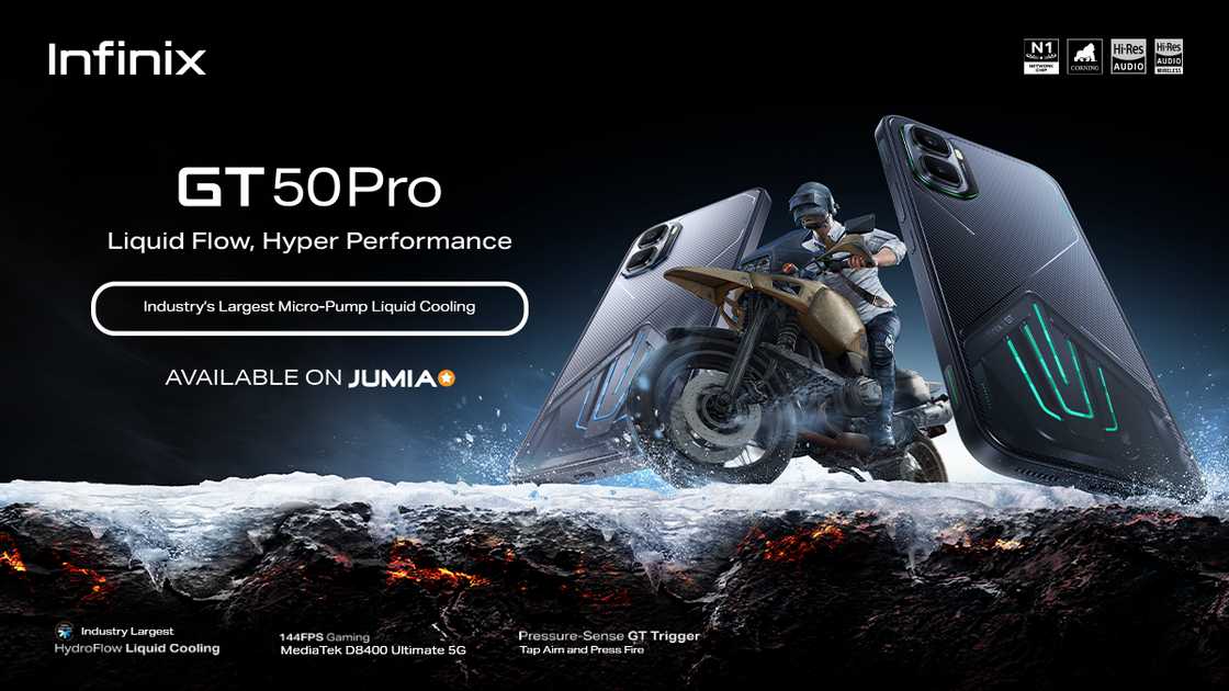 Infinix Launches GT 50 Pro: The Ultimate Hardcore Gaming Flagship with Industry-First Cooling