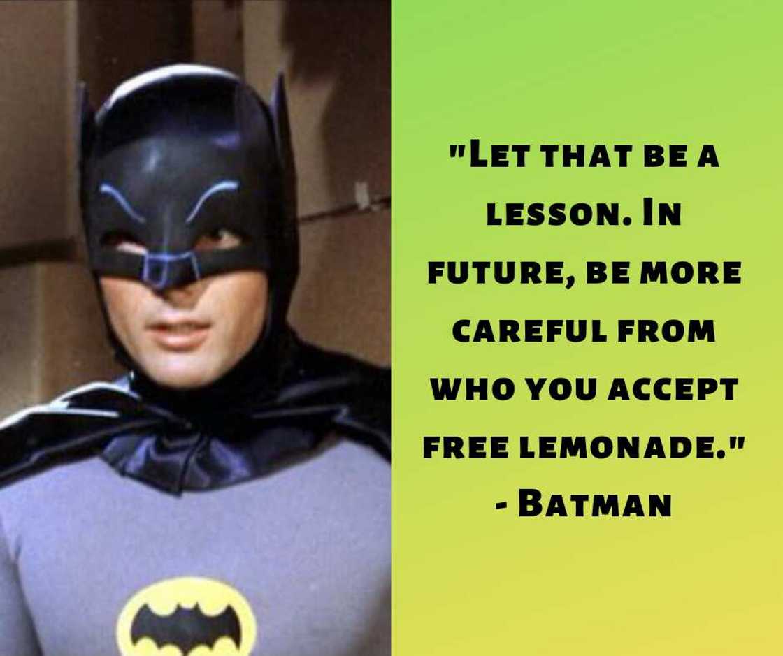Adam West Batman quotes Adam West Batman quotes