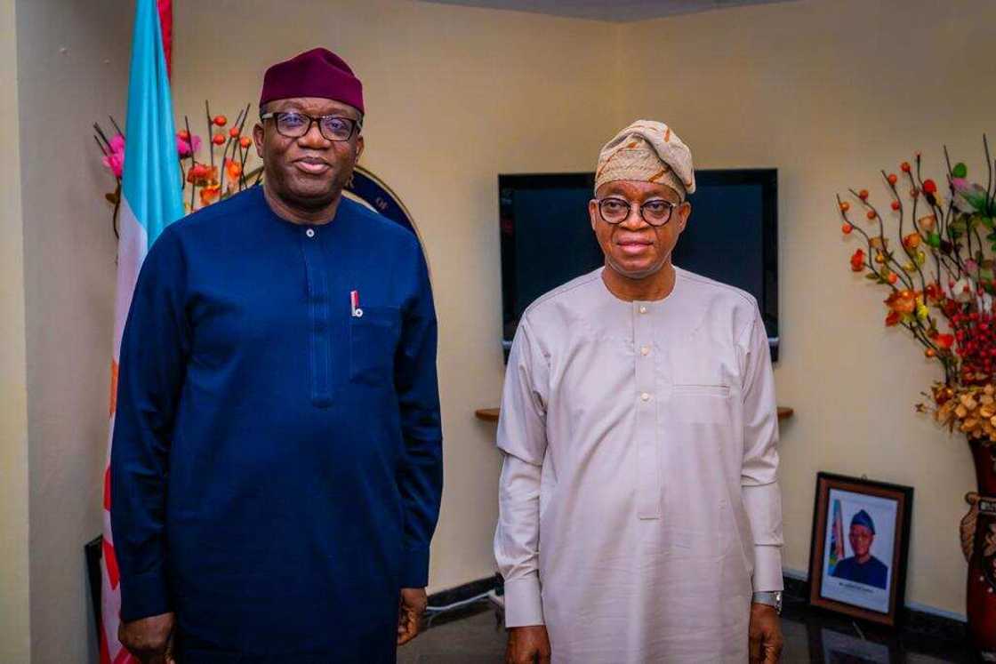 Fayemi and Oyetola Fayemi and Oyetola