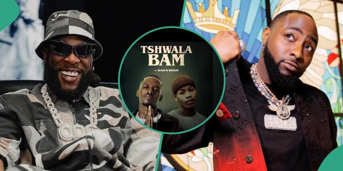 Burna Boy on Tshwala Bam remix, Davido Burna Boy on Tshwala Bam remix, Davido