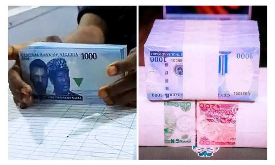 New naira note fades colour New naira note fades colour