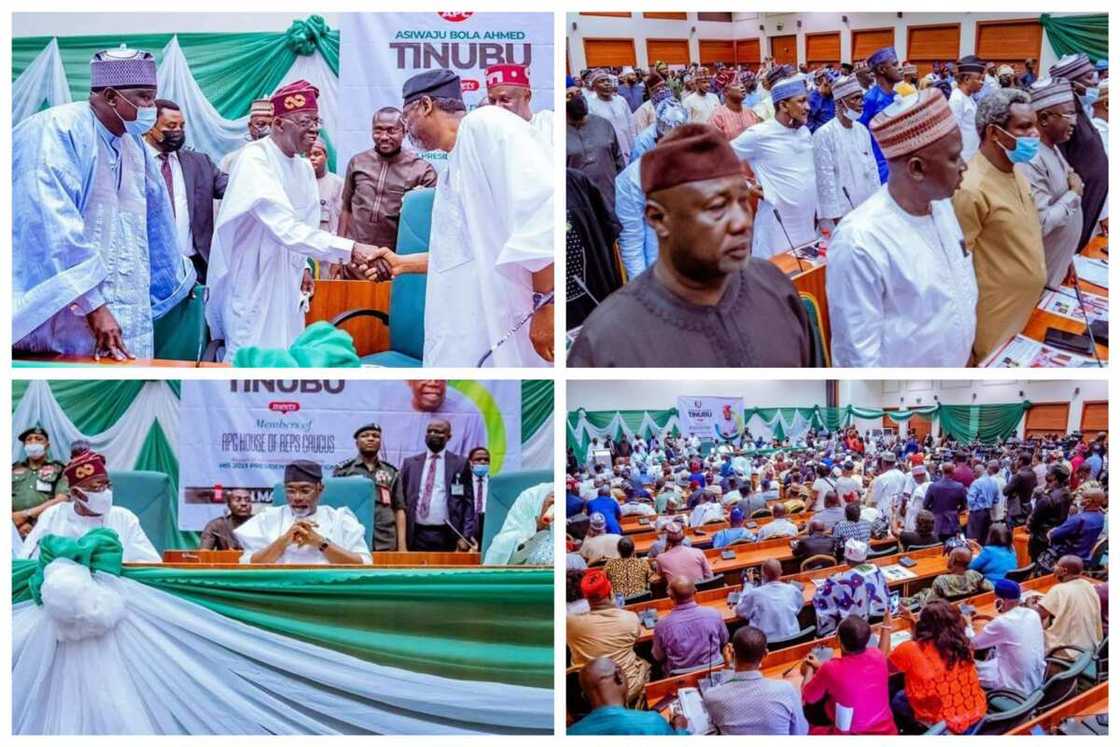 Tinubu a Majalisa