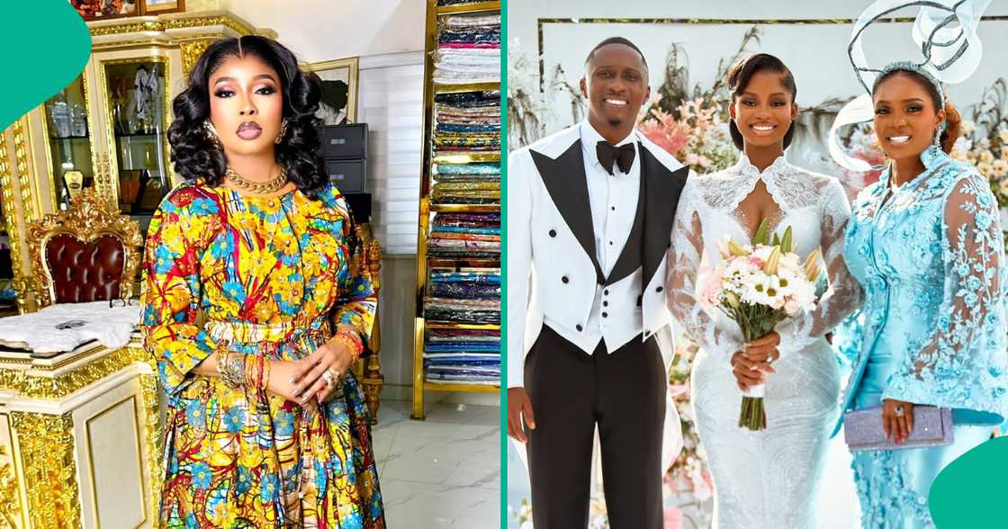 Lizzy Anjorin makes a video for her critics after Priscilla Ojo's wedding. Lizzy Anjorin makes a video for her critics after Priscilla Ojo's wedding.