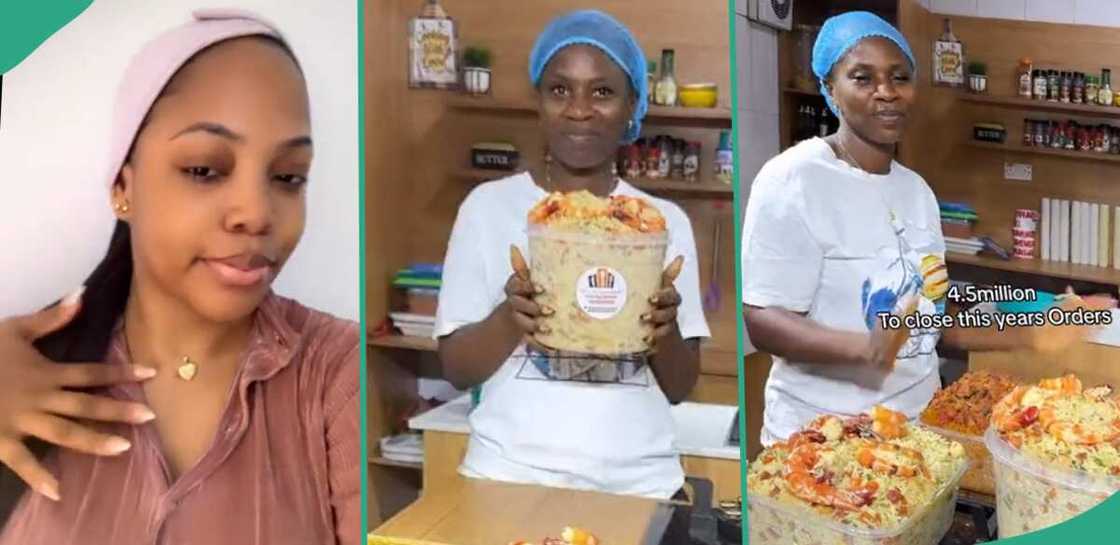 Lady becomes a professional food vendor. Lady becomes a professional food vendor.