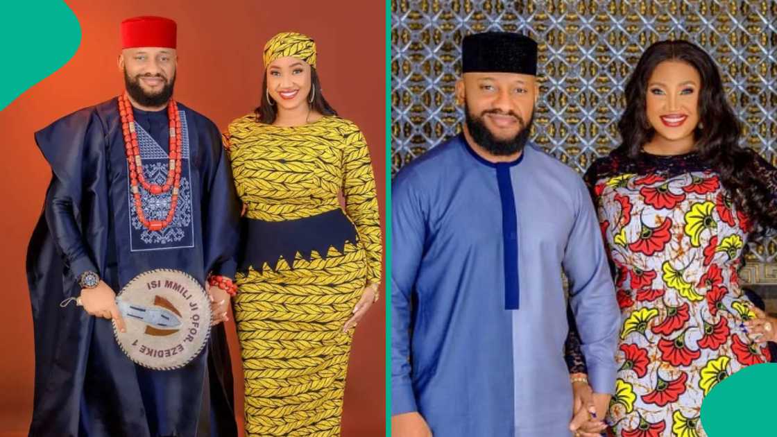 Yul Edochie hailed by wife Judy Austin. Yul Edochie hailed by wife Judy Austin.