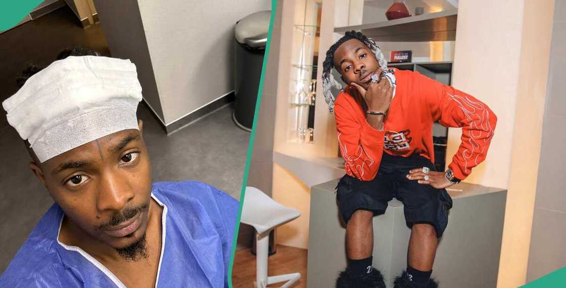 Young John shares how Davido intimidates him Young John shares how Davido intimidates him