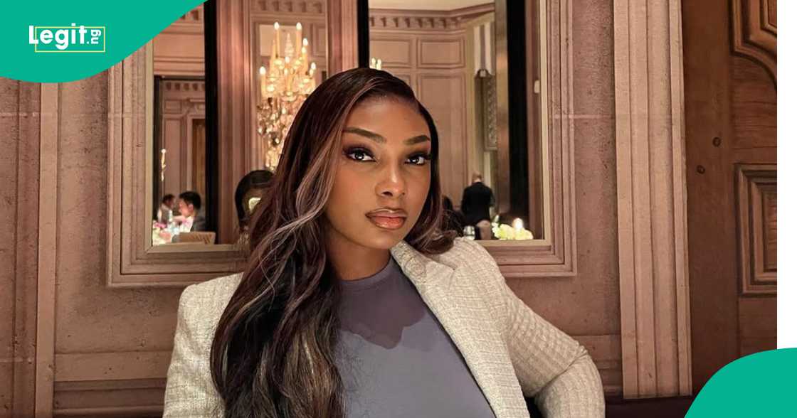 VDM asks Sophia Egbueje question about Lamborghini. VDM asks Sophia Egbueje question about Lamborghini.