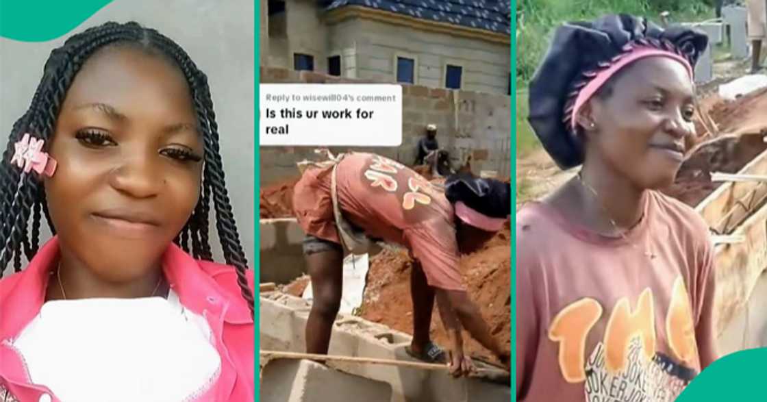 Lady becomes a carpenter after her father's death.
