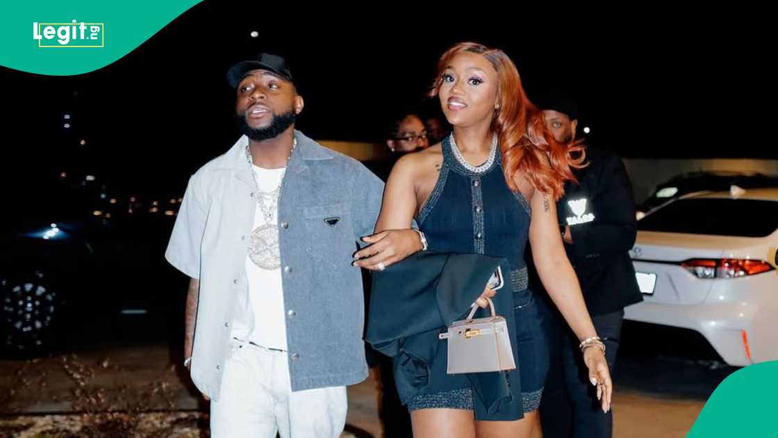 Davido proudly speaks about his wife while abroad Davido proudly speaks about his wife while abroad