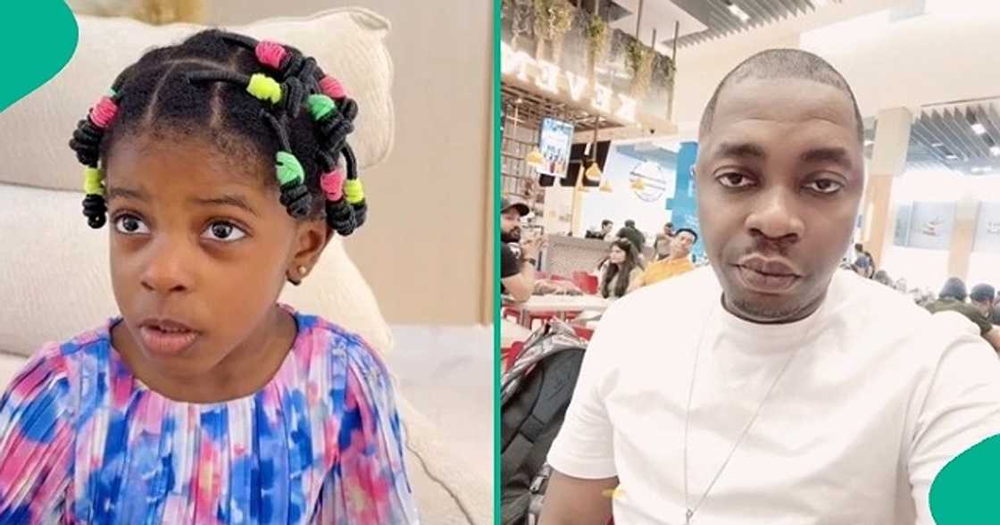 Little girl trends online after throwing epic comment to dad Little girl trends online after throwing epic comment to dad