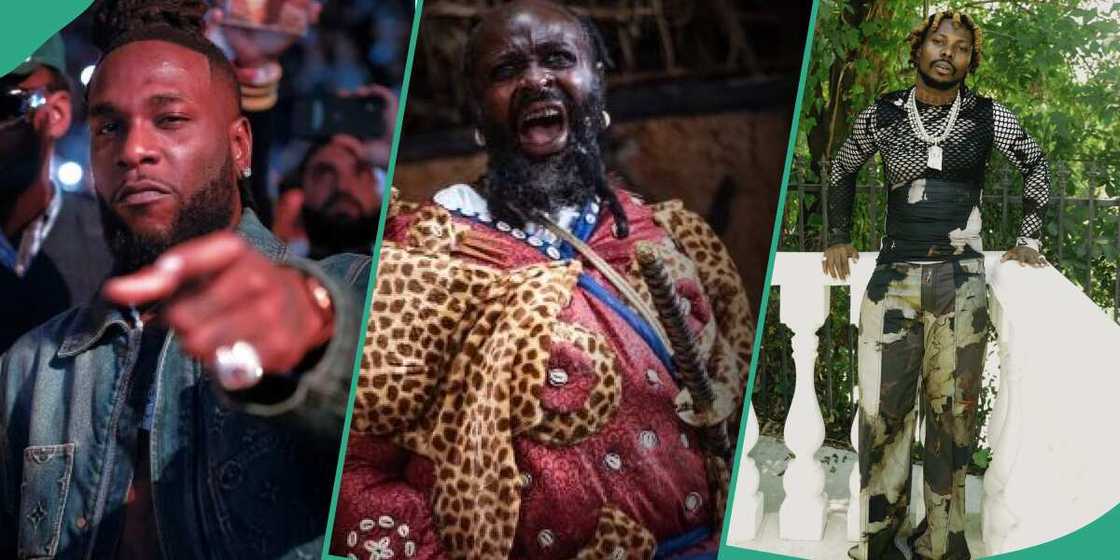 Photo Burna Boy, Femi Adebayo, Asake Photo Burna Boy, Femi Adebayo, Asake