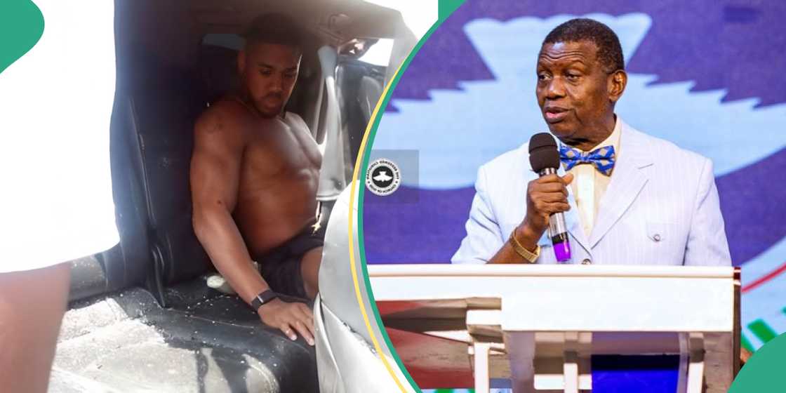 Pastor Enoch Adeboye says God’s mercy saved Anthony Joshua