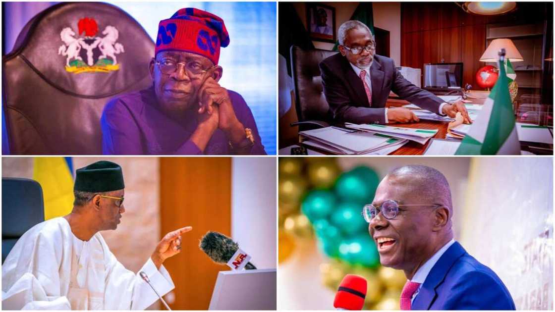 Bola Tinubu/Nuhu Ribadu/Femi Gbajabiamila/Babajide Sanwo-Olu/APC