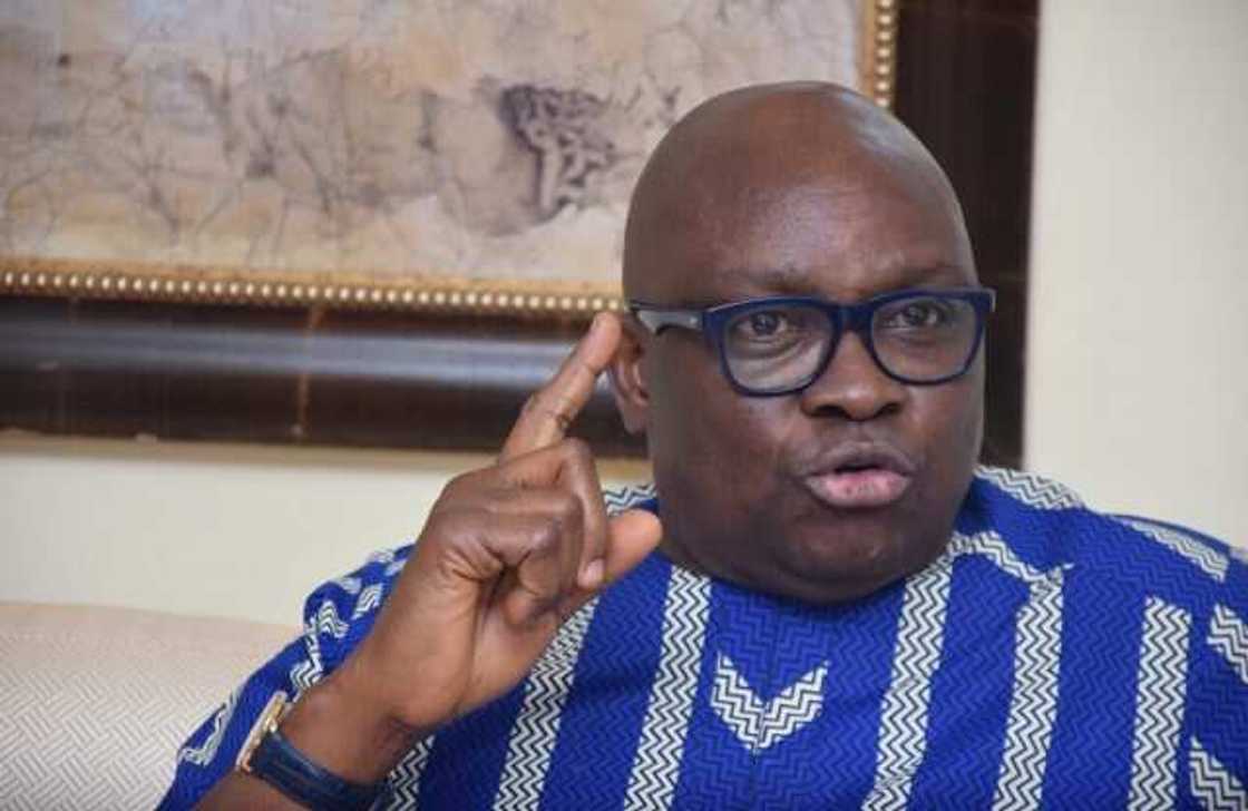 Fayose: Abinda ke faruwa da Pantami na bayyana munafincin gwamnatin Buhari Fayose: Abinda ke faruwa da Pantami na bayyana munafincin gwamnatin Buhari