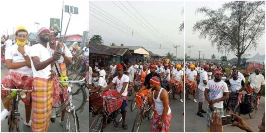 The Bicycle Carnival at Isiokpo The Bicycle Carnival at Isiokpo