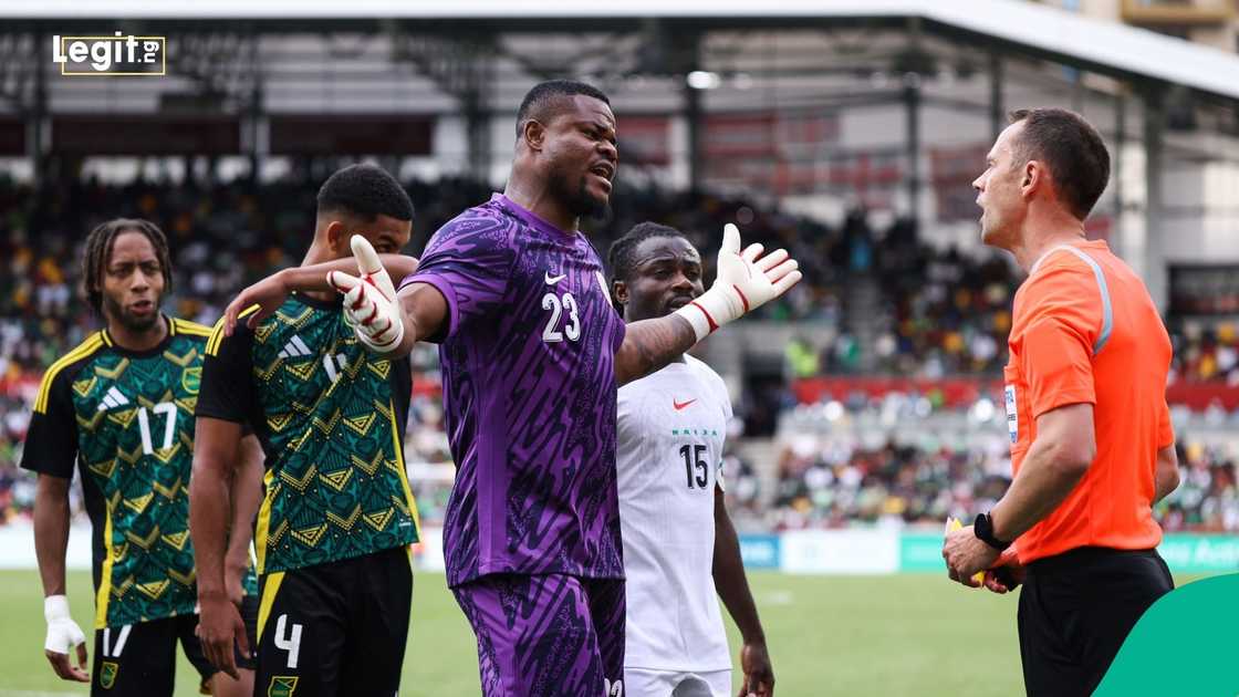 Super Eagles, Stanley Nwabali, Nigeria, Jamaica, Brentford, England, Football.