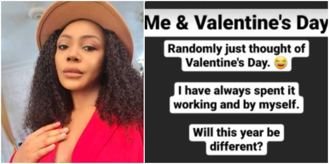 BBNaija's Ifu Ennada says she has always spent Valentine's day alone BBNaija's Ifu Ennada says she has always spent Valentine's day alone