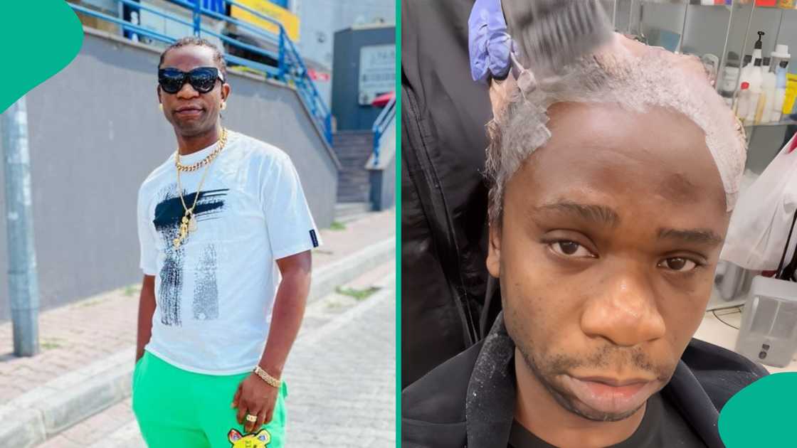 Speed Darlington gets a new hairstyle