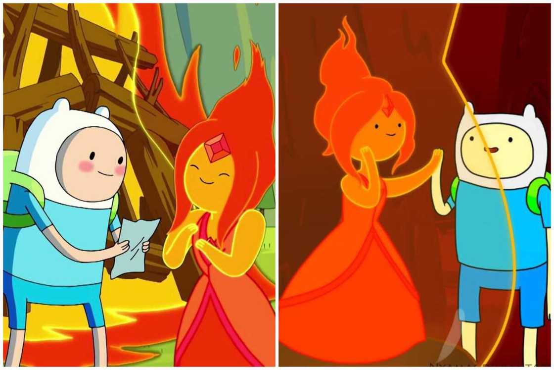 Popular cartoon couples Popular cartoon couples