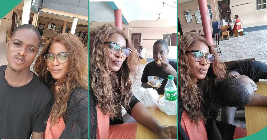 Nigerian boy writing WAEC. Nigerian boy writing WAEC.