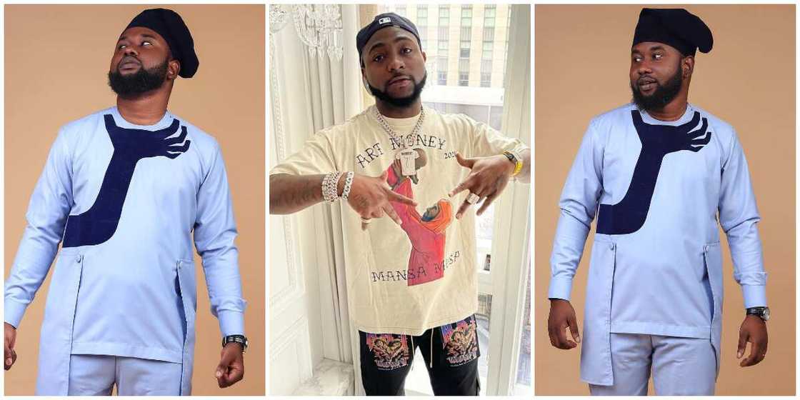 I Want Davido to Rock it, Meet Designer Who Created Viral ‘E Choke' Outfit, Says Singer’s Manager Has Reacted