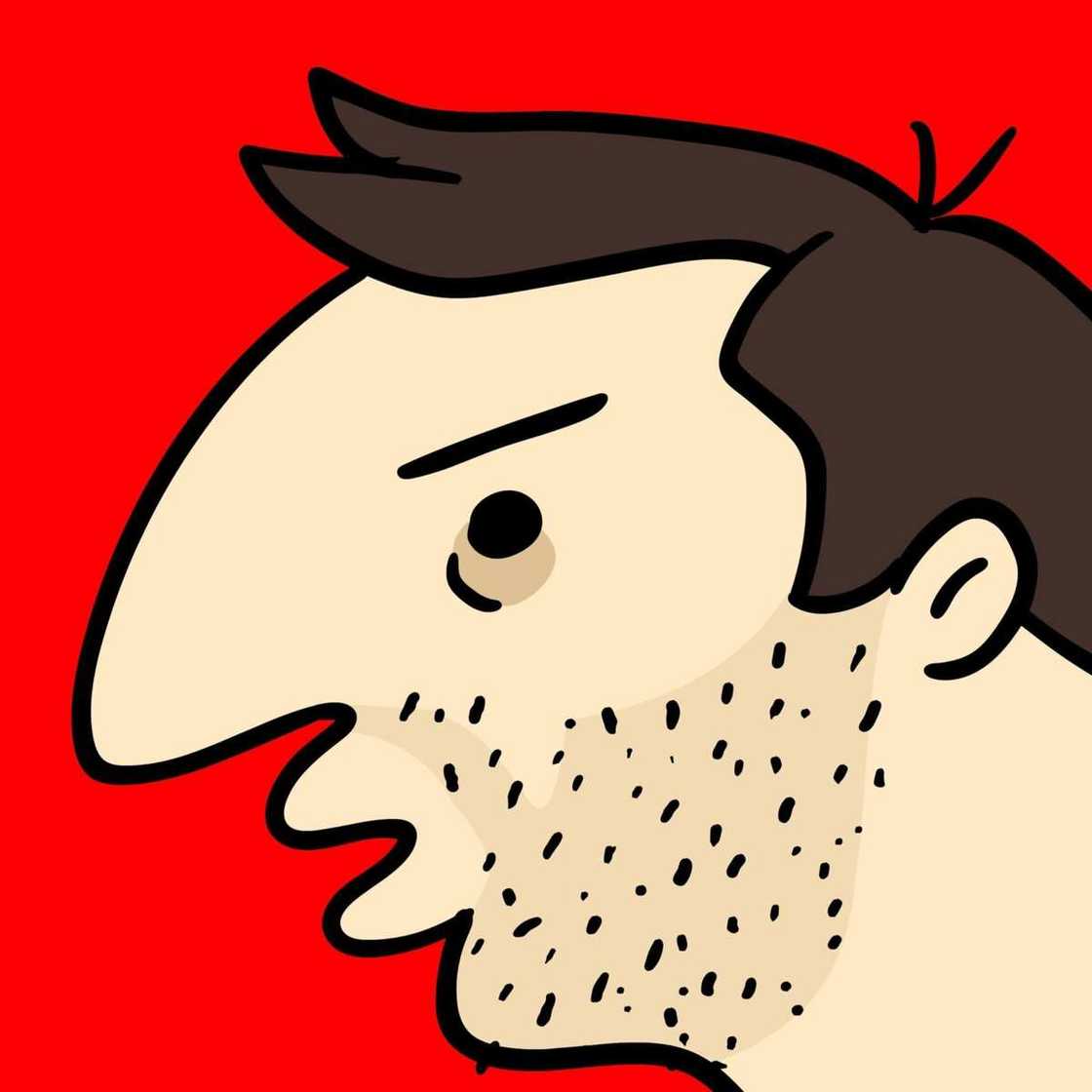 Zach Hadel face Zach Hadel face
