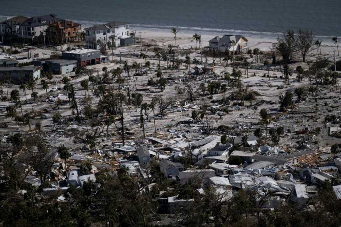 Ian cut a swath of destruction through the parts of Fort Myers Beach nearest the shore Ian cut a swath of destruction through the parts of Fort Myers Beach nearest the shore