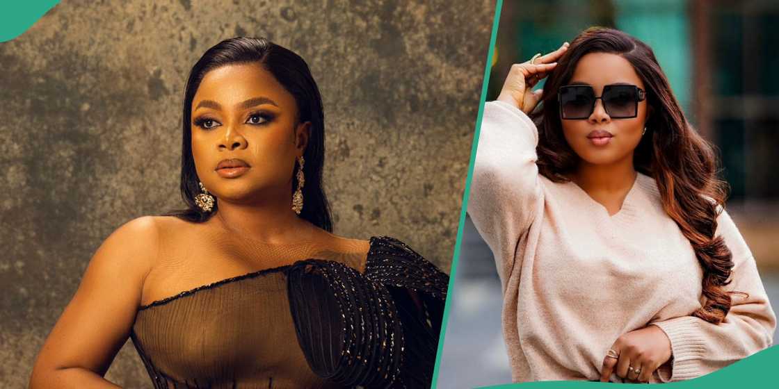 Bimbo Ademoye reacts to friend's wedding. Bimbo Ademoye reacts to friend's wedding.