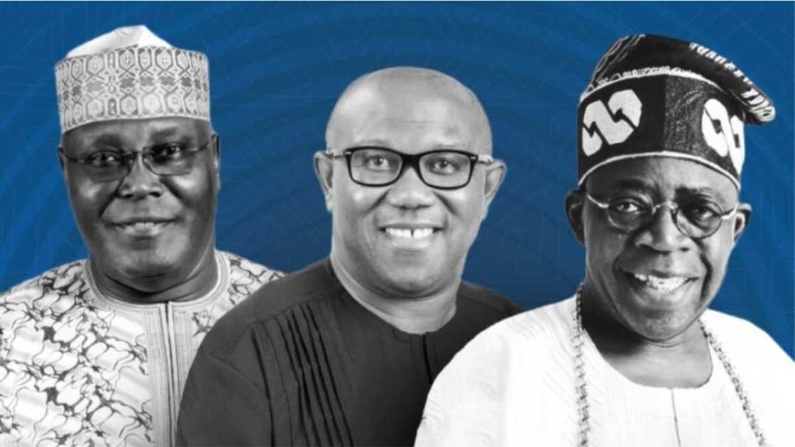 Bola Tinubu, Peter Obi, Atiku Abubakar, 2023 presidential election, president-elect