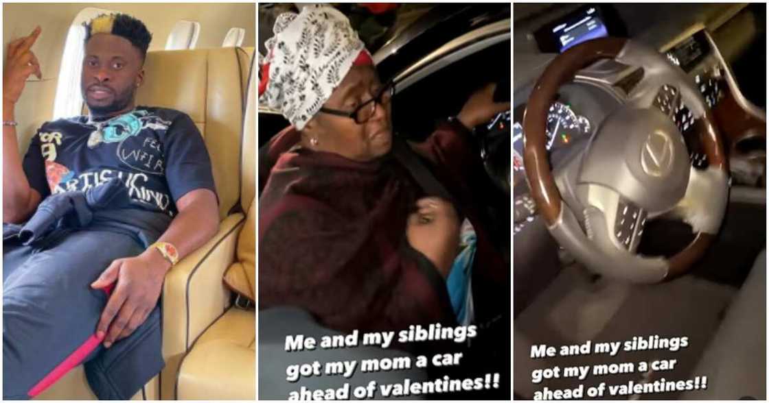 DJ Ecool's mum gets new car DJ Ecool's mum gets new car
