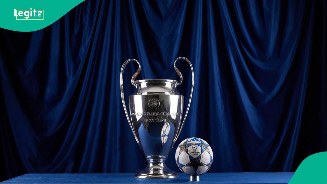 UEFA, UEFA Champions League trophy, Le Meridien Beach Plaza, Monaco, UEFA Champions League draw. UEFA, UEFA Champions League trophy, Le Meridien Beach Plaza, Monaco, UEFA Champions League draw.