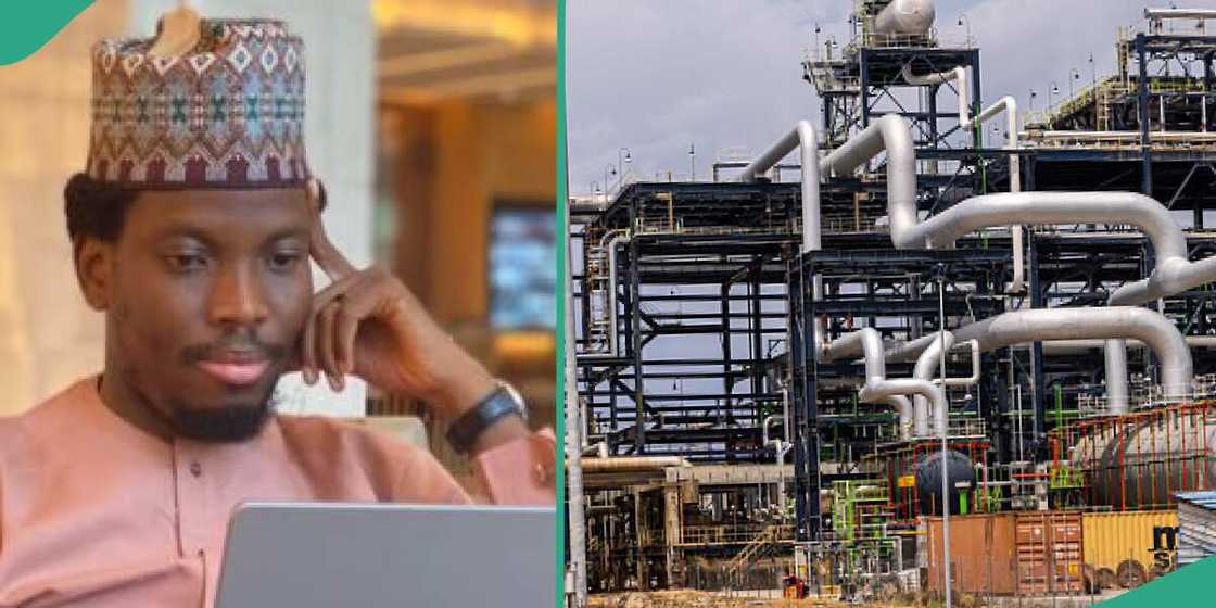 Man jubilates as Dangote Refinery begins distributing diesel, mocks doubters Man jubilates as Dangote Refinery begins distributing diesel, mocks doubters