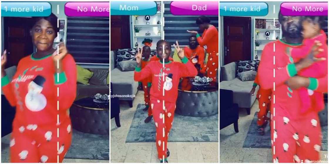 Actress Mercy Johnson and family play This or That game in cute new video Actress Mercy Johnson and family play This or That game in cute new video