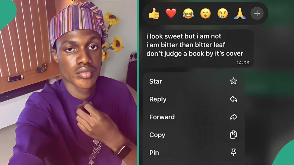 Netizens amused as young man leaks his chat with dad after trying to check if he is cheating Netizens amused as young man leaks his chat with dad after trying to check if he is cheating
