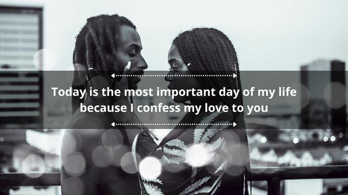 A black and white picture of a couple