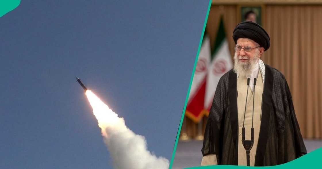 With tensions rising in the Middle East, Iran has fired a strange and powerful missile at Israel. With tensions rising in the Middle East, Iran has fired a strange and powerful missile at Israel.