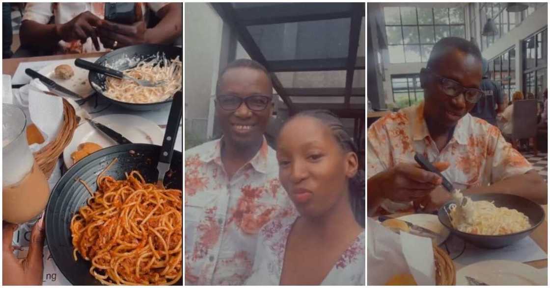 Nigerian lady goes on date with dad, father and daughter date, lovely father and daughter video Nigerian lady goes on date with dad, father and daughter date, lovely father and daughter video