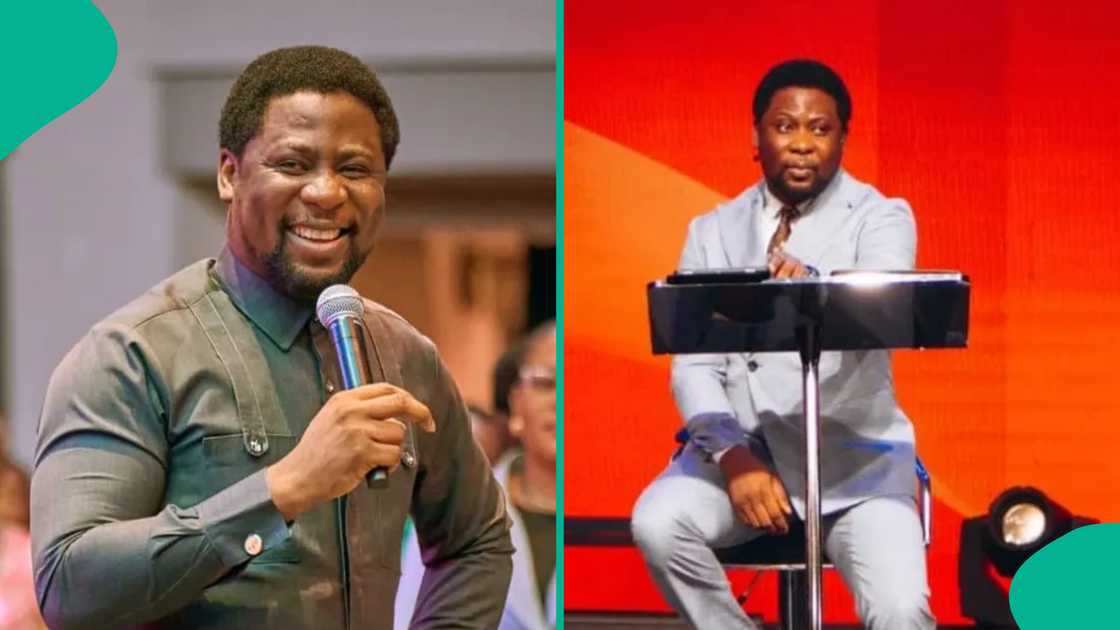 Pastor Femi Lazarus speaks about ladies during sermon Pastor Femi Lazarus speaks about ladies during sermon