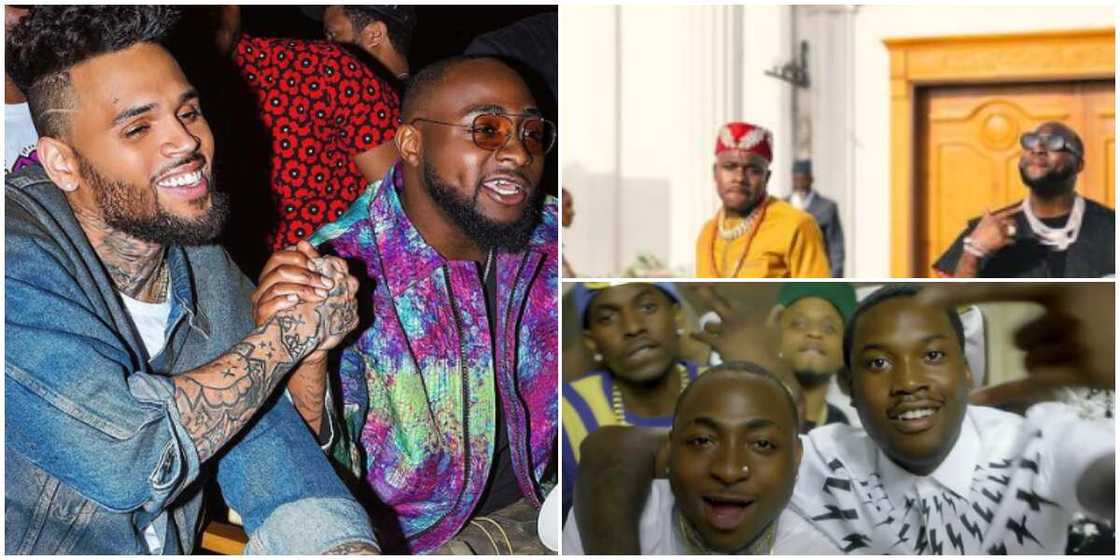 International music stars Davido has worked with