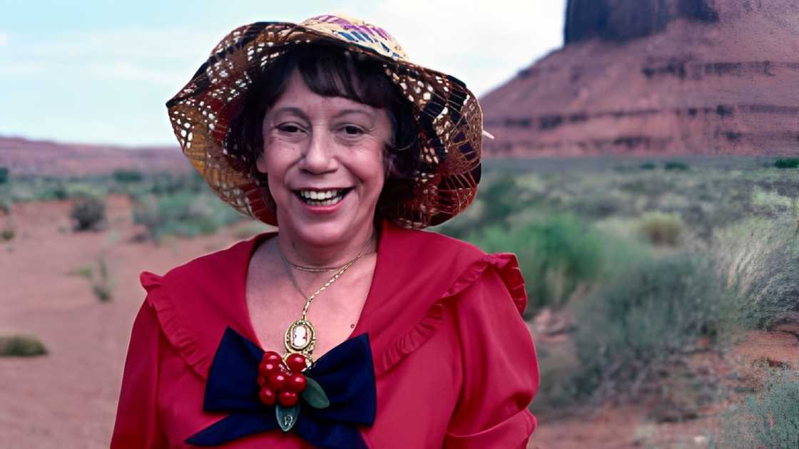 Imogene Coca during the filming of 'National Lampoon's Vacation' in 1982. Imogene Coca during the filming of 'National Lampoon's Vacation' in 1982.