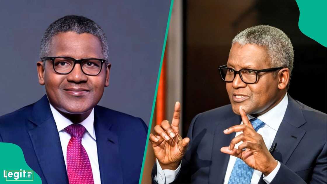 Aliko Dangote reacts to viral business partners trend after refinery IPO Aliko Dangote reacts to viral business partners trend after refinery IPO