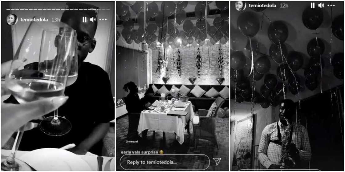 Mr Eazi treats girlfriend Temi Otedola to early Valentine’s Day surprise Mr Eazi treats girlfriend Temi Otedola to early Valentine’s Day surprise