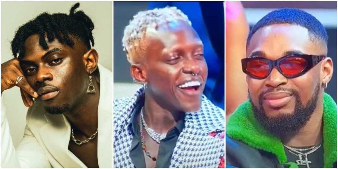 BBNaija Bryan, Hermes, Sheggz BBNaija Bryan, Hermes, Sheggz