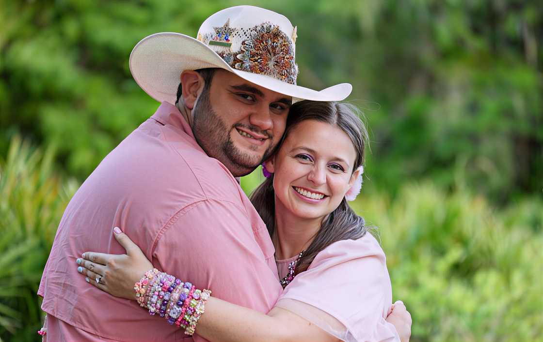 Tyler White and Madison hug