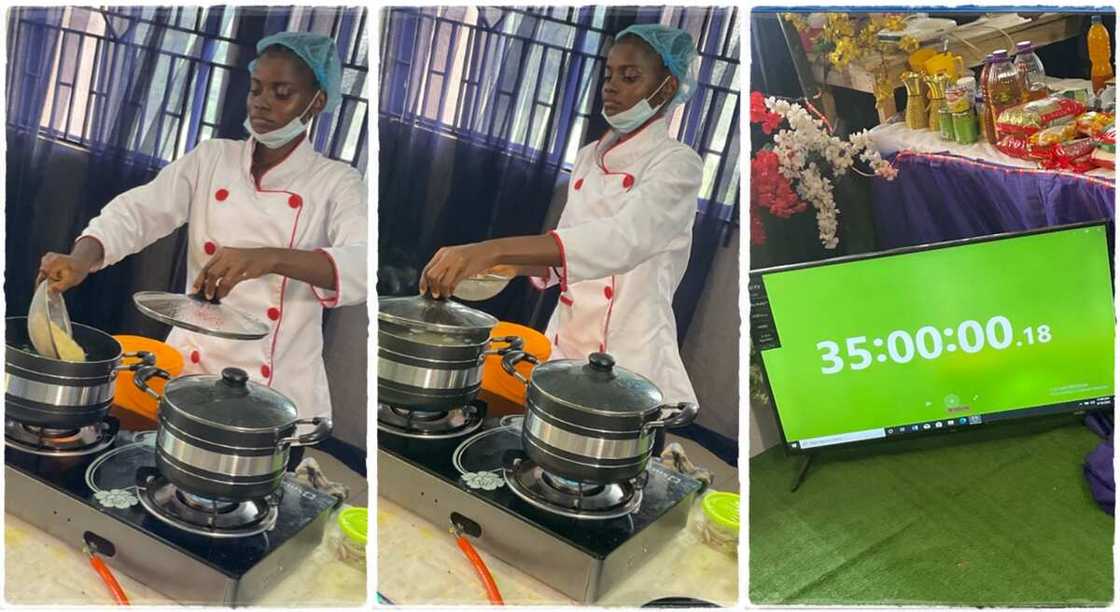 Photos of Chef Dammy who is cooking in Ekiti state. Photos of Chef Dammy who is cooking in Ekiti state.