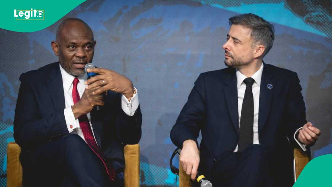 Tony Elumelu speaking on the importance of agriculture as a strategic resource for feeding cities, powering rural economies, and sustaining communities in Africa. Tony Elumelu speaking on the importance of agriculture as a strategic resource for feeding cities, powering rural economies, and sustaining communities in Africa.