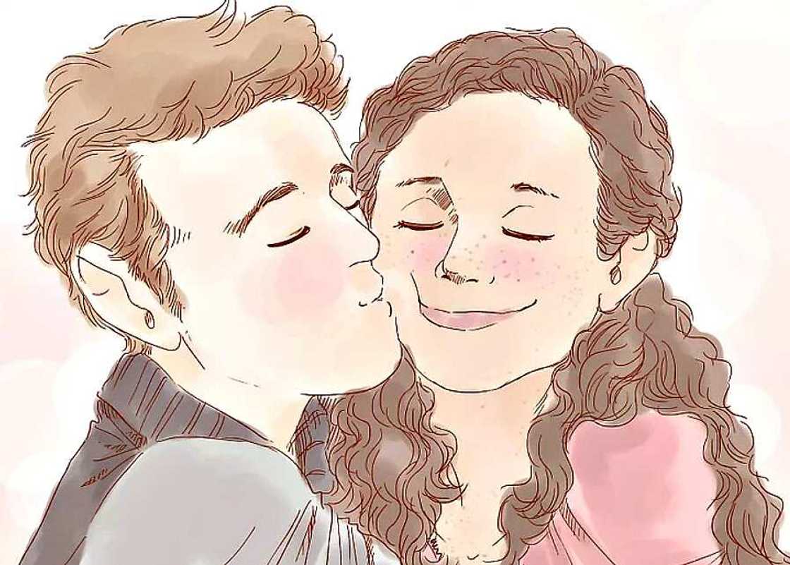 Finish the kiss lovely Finish the kiss lovely