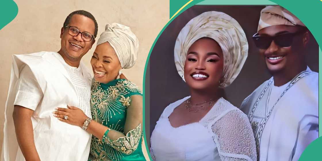 Tope Alabi’s husband walks daughter down the aisle Tope Alabi’s husband walks daughter down the aisle