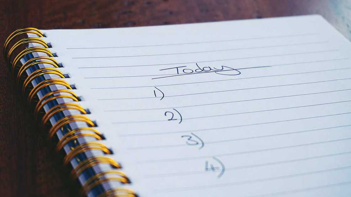 To-do scale of preference list To-do scale of preference list