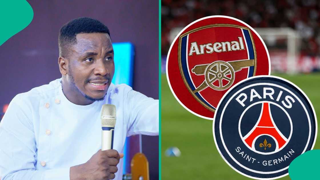 A prophet, Clement Testimony has claimed he can help Arsenal win the UEFA Champions Lague final A prophet, Clement Testimony has claimed he can help Arsenal win the UEFA Champions Lague final